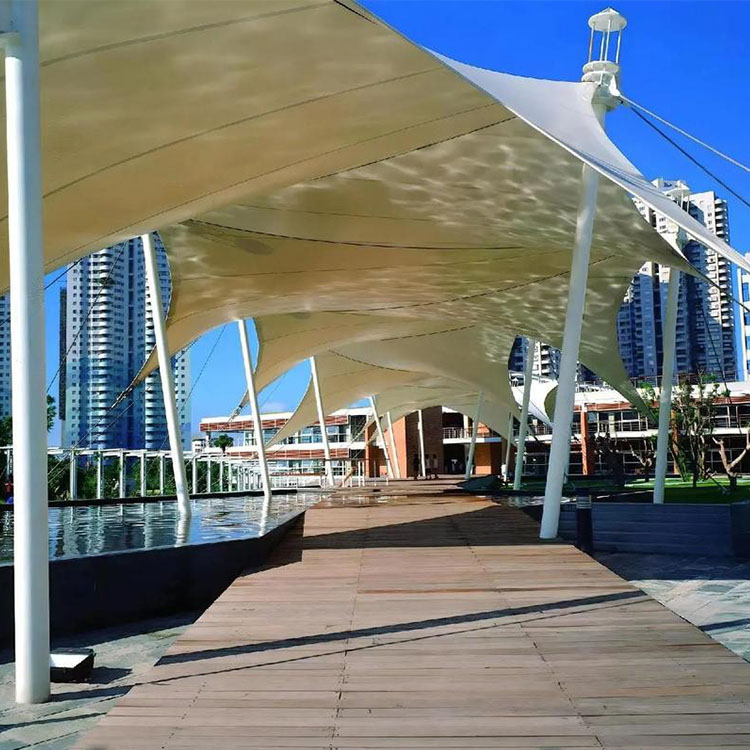 绥棱县膜结构景观棚