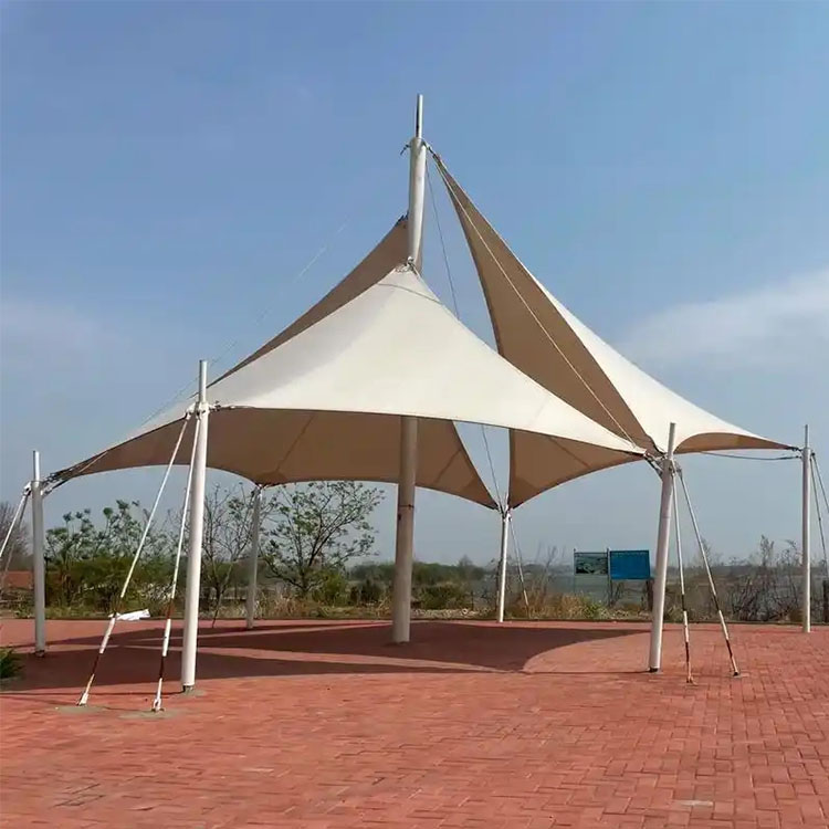 绥棱县膜结构景观棚