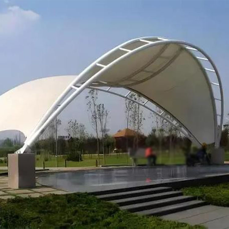 绥棱县膜结构景观棚
