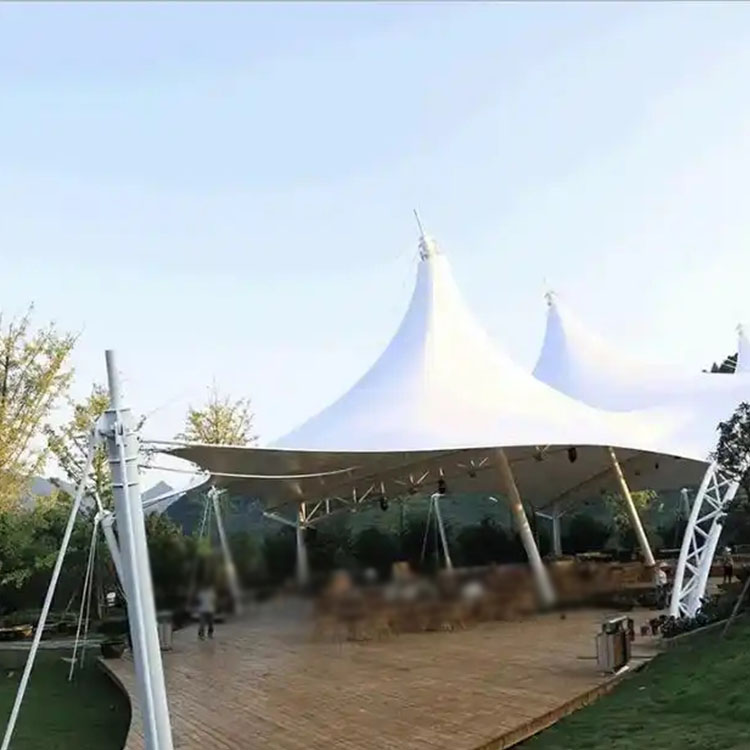 绥棱县膜结构景观棚