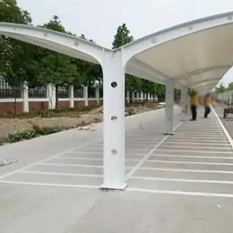 绥棱县膜结构电动车棚