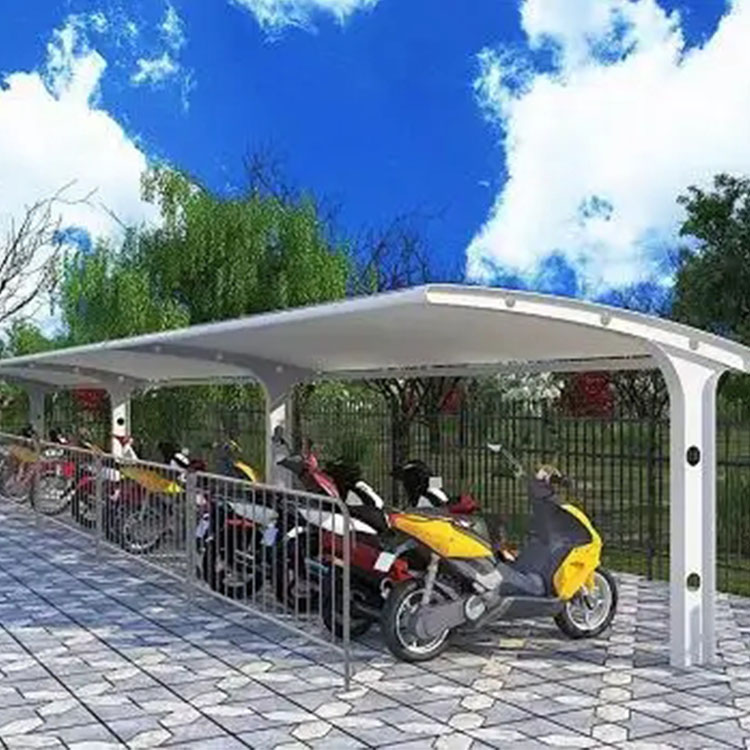 绥棱县膜结构电动车棚